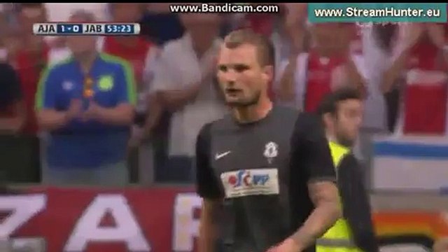 Arkadiusz Milik 1:0 GOAL HD Ajax vs Jablonec - Europa League 20.08.2015 HD