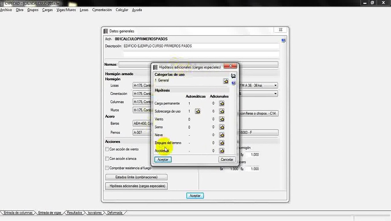 CYPECAD 2012 - TUTORIAL 1 - PRIMEROS PASOS