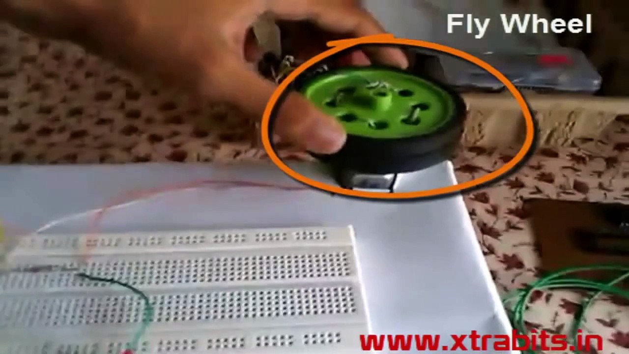 Flywheel Energy Storage Working Model