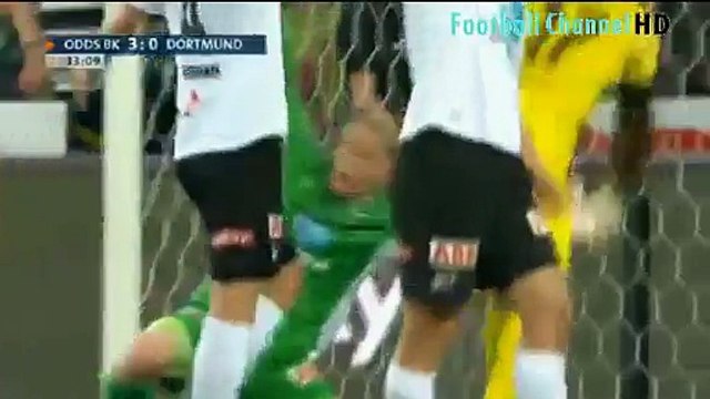 3:1 P.Aubameyang Amazing Goal HD - Odds BK vs BVB Dortmund - Europa League 20.08.2015 HD