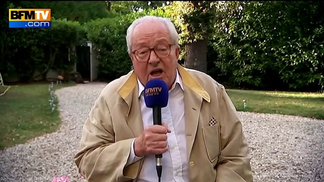 Jean-Marie Le Pen: en cas d’exclusion, ce serait un coup mortel qui serait porté au FN