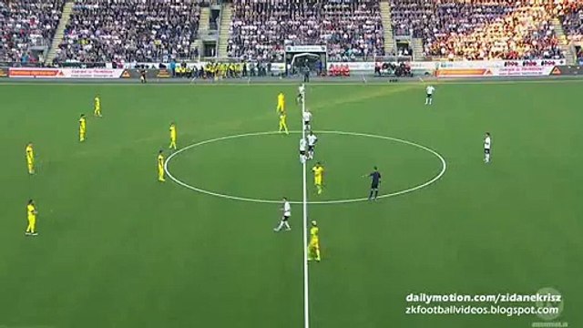1-0 Jone Samuelsen Fantastic 1st minute Goal - Odds BK v. Borussia Dortmund - Europa League 20.08.2015 HD