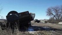 Pro-Russian rebels use multiple rocket launchers near Debaltseve