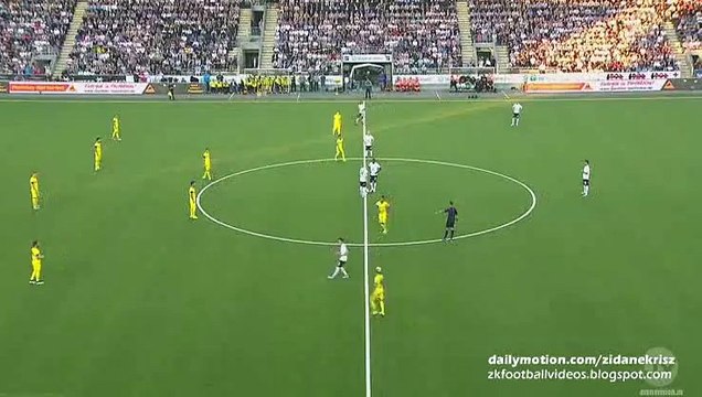 1-0 Jone Samuelsen Fantastic 1st minute Goal - Odds BK v. Borussia Dortmund - Europa League 20.08.2015 HD