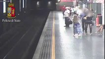 Milano - Litiga con l’ex e si butta sui binari della metro: salvata in extremis (20.08.15)