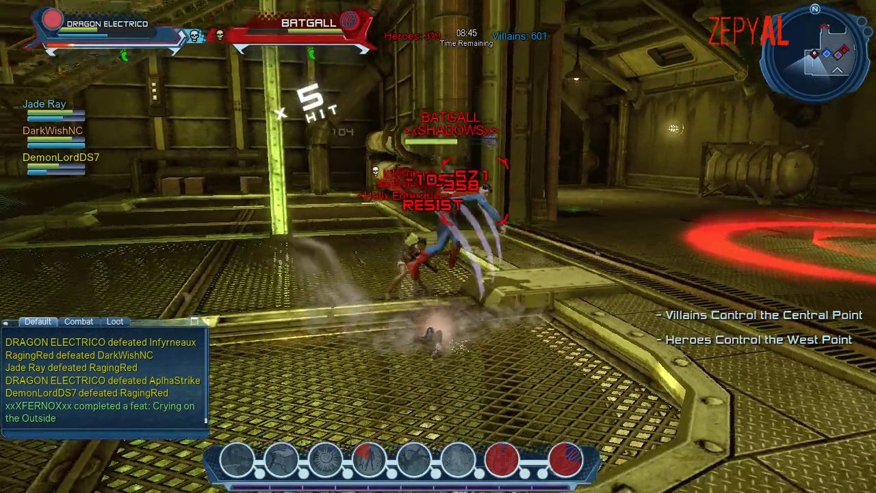 DCGame 2015 Leyendas 4 vs 4