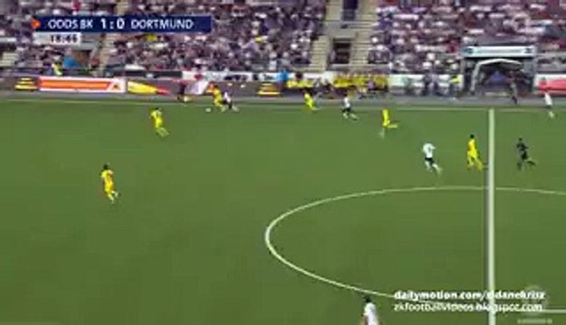 2-0 Fredrik Nordkvelle - Odds BK v. Borussia Dortmund - Europa League 20.08.2015 HD
