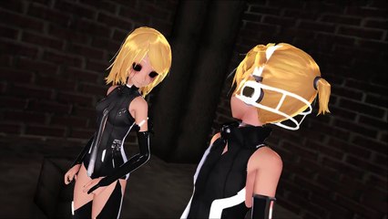 【MMD】The Monster【Ghoul Rin + Len Kagamine】