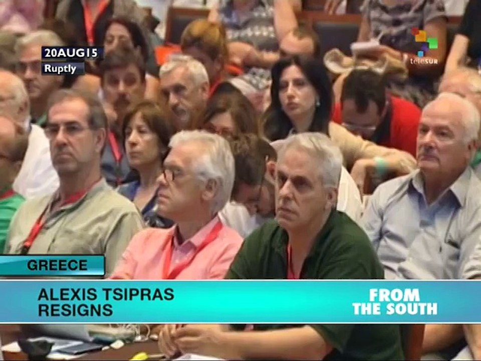 Greece: Tsipras Resigns, New Elections to be Called