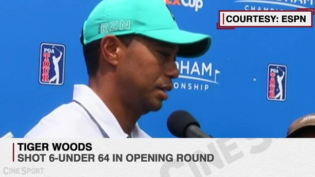 Tiger Impresses on Day 1 at Wyndham