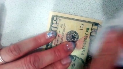 50 Dollar Bill is actually a 10 Dollar Bill [Fake Dollar Bill]