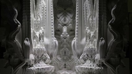Digital Grotesque: A Gorgeous, Algorithmic 3D-Printed Grotto