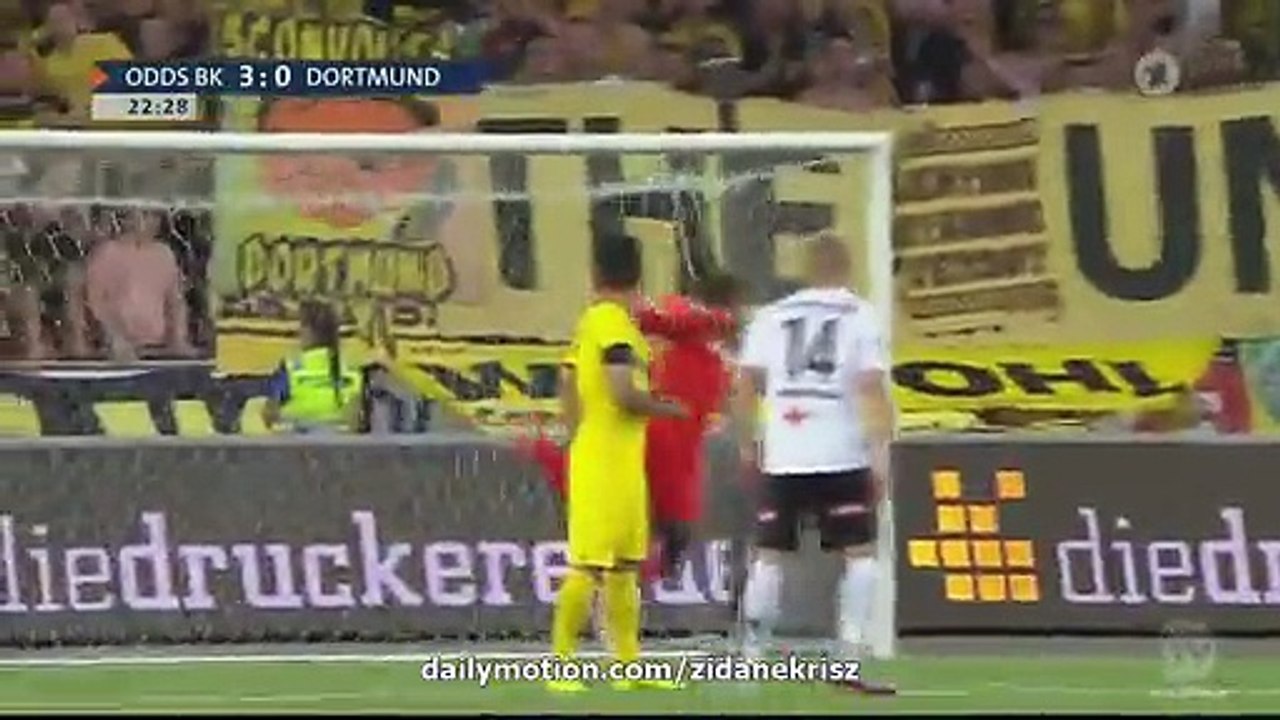 All Goals HD - Odds BallKlub 3-4 Borussia Dortmund - Europa League 20.08.2015 HD
