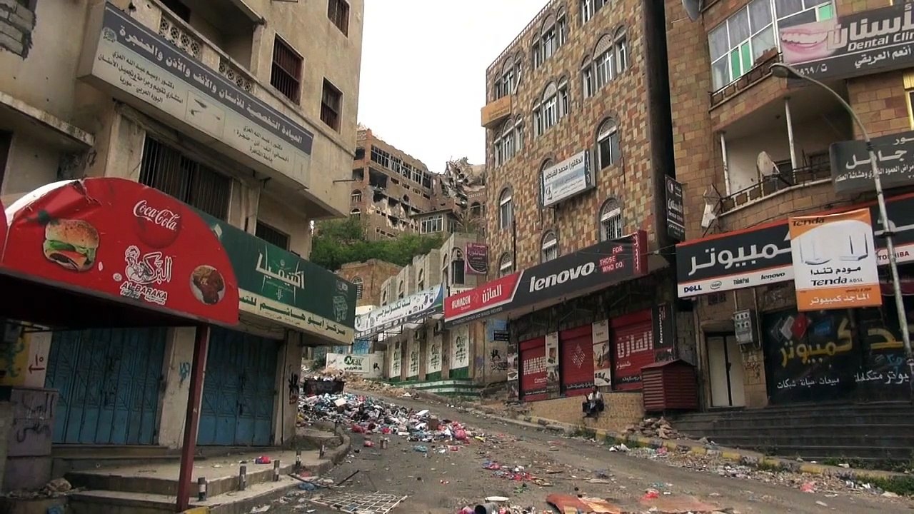 Trümmer, Tote und Hunger im Jemen