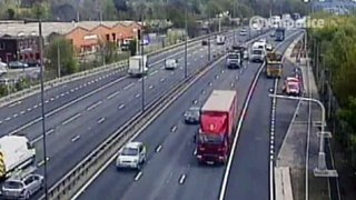 M6 recovery driver avoids death in shocking video