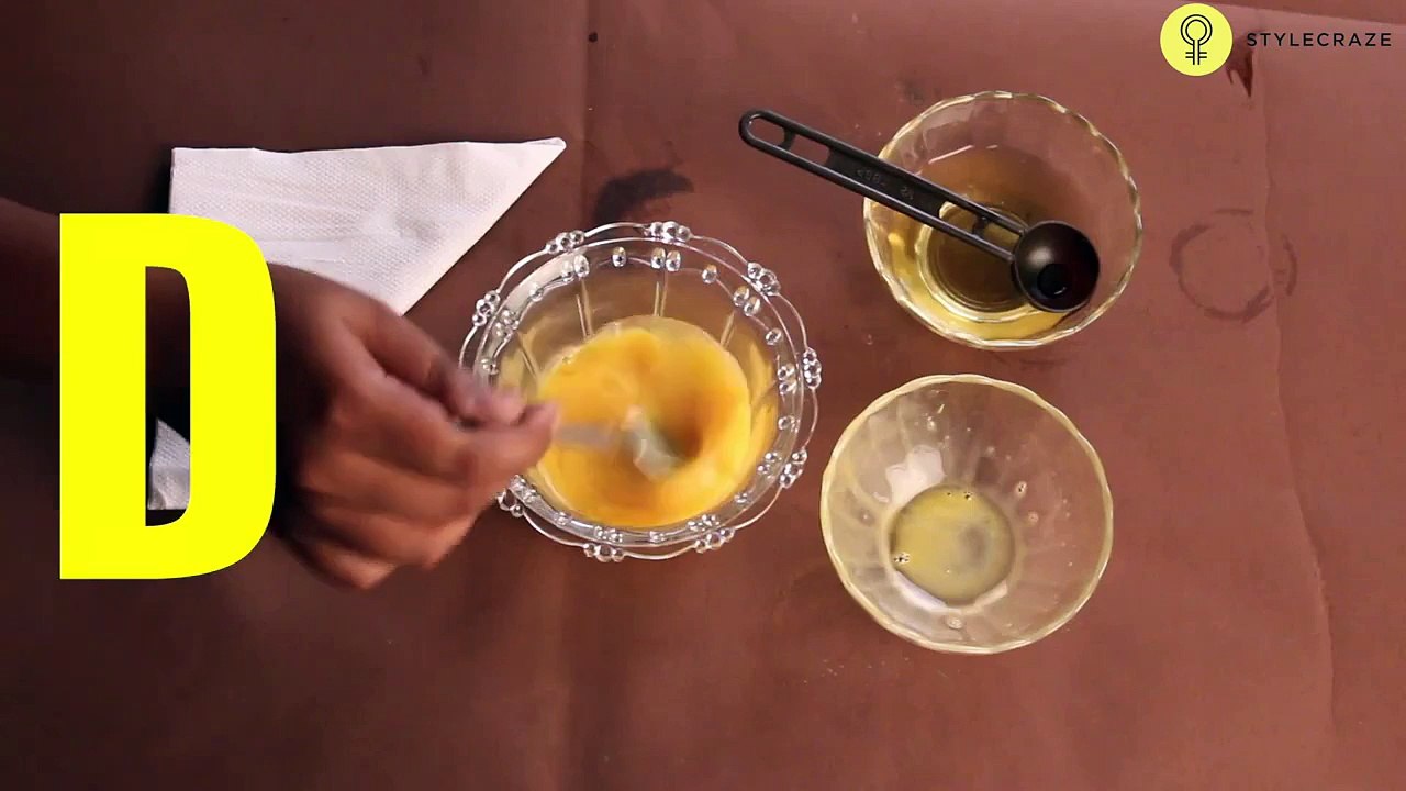 Olive Oil & Honey Hair Mask For Healthy Hair