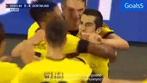 Henrikh Mkhitaryan Goal Odd Grenland 3 - 4 Borussia Dortmund Europa League 20-8-2015