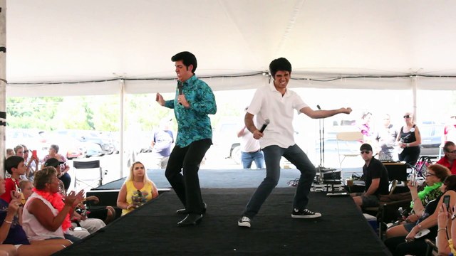 Austin Irby and Josh Davis sings 'Proud Mary' Elvis Week 2015