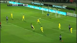 PAOK-Brondby 5 - 0 All Goals (Europa League Play Off- 20 Aug 2015)