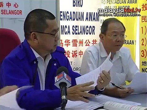 Selangor cheating people of home ownership, says MCA