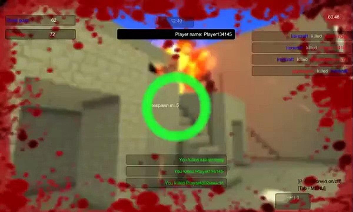 Juego pixel warfare