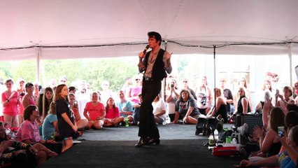 Dean Z sings 'Dixieland Rock' Elvis Week 2015