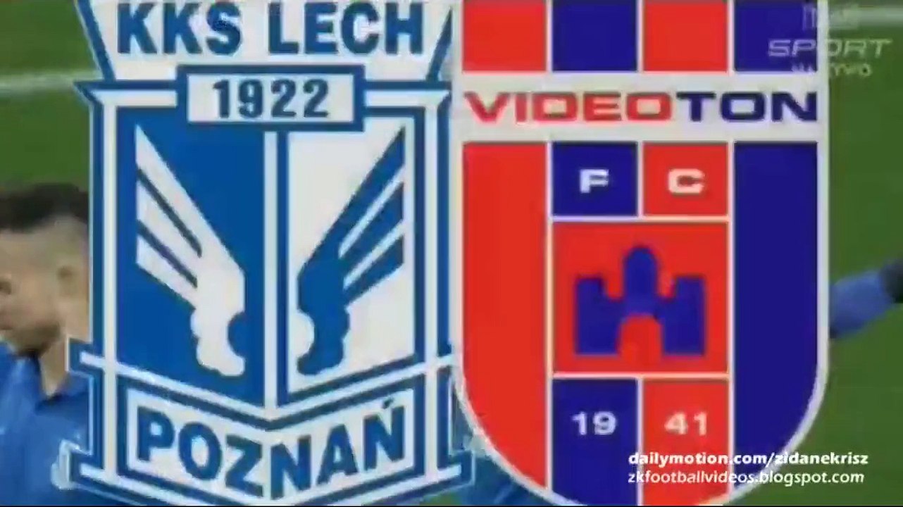 All Goals and Highlights _ Lech Poznan 3-0 Videoton - Europa League 20.08.2015 HD