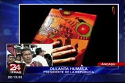 Ollanta Humala defiende a Nadine Heredia y critica a medios de comunicación