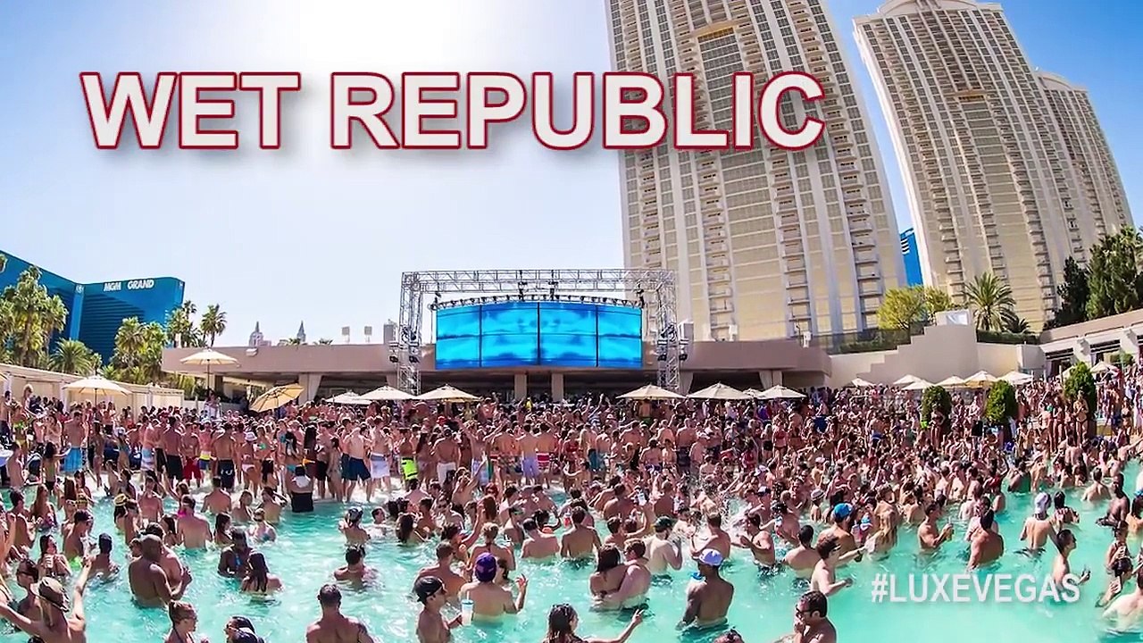 The Hottest #LUXEVEGAS Pool Parties with Robin Leach