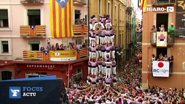 En Espagne, le festival annuel des tours humaines