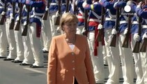 Merkel se muestra optimista sobre el acuerdo de libre comercio entre la UE y Mercosur en su visita a Brasil