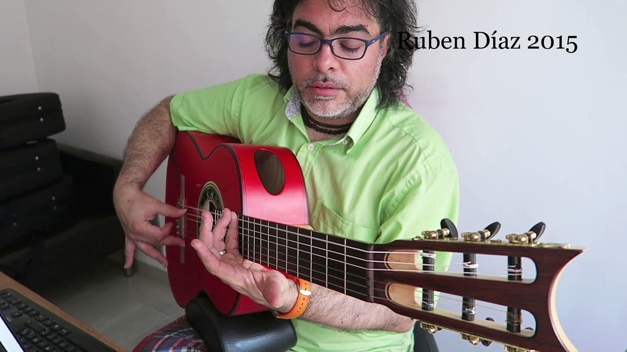 Effective Alzapua for all levels - Ruben Diaz lessons Learning  flamenco guitar online Skype CFG Spain