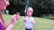 Funny Baby Laughing At Grass Blowing | Jules Furness |  The Giggles Family