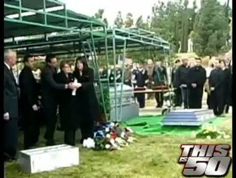 50 Cent crying during Fat Joe's funeral