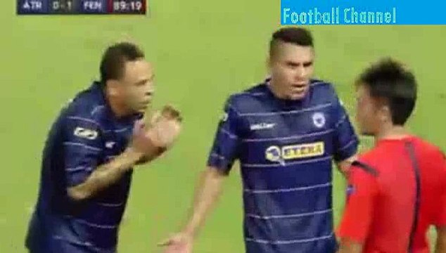 90' Robin van Persie GOAL Atromitos 0-1 Fenerbahçe - Europa League 2015 HD