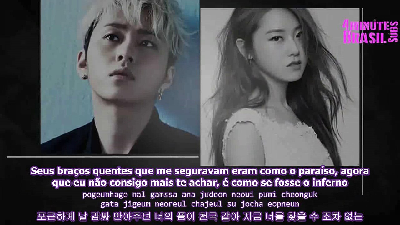 악몽 (Nightmare) - Junhyung (B2ST) & Gayoon (4minute) [LEGENDADO PT-BR + ROMANIZED + HANGUL ]
