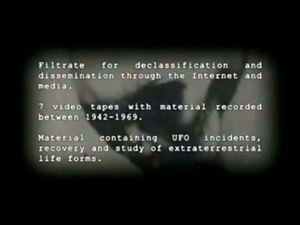Grey alien filmed by KGB full video