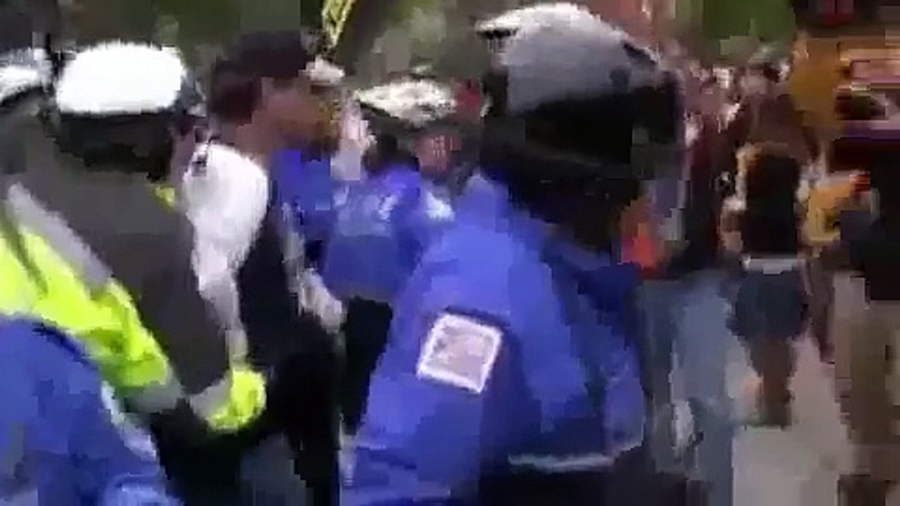 2014 Never forget DC Riot Police Clash USA military Veterans snipers on white house roof