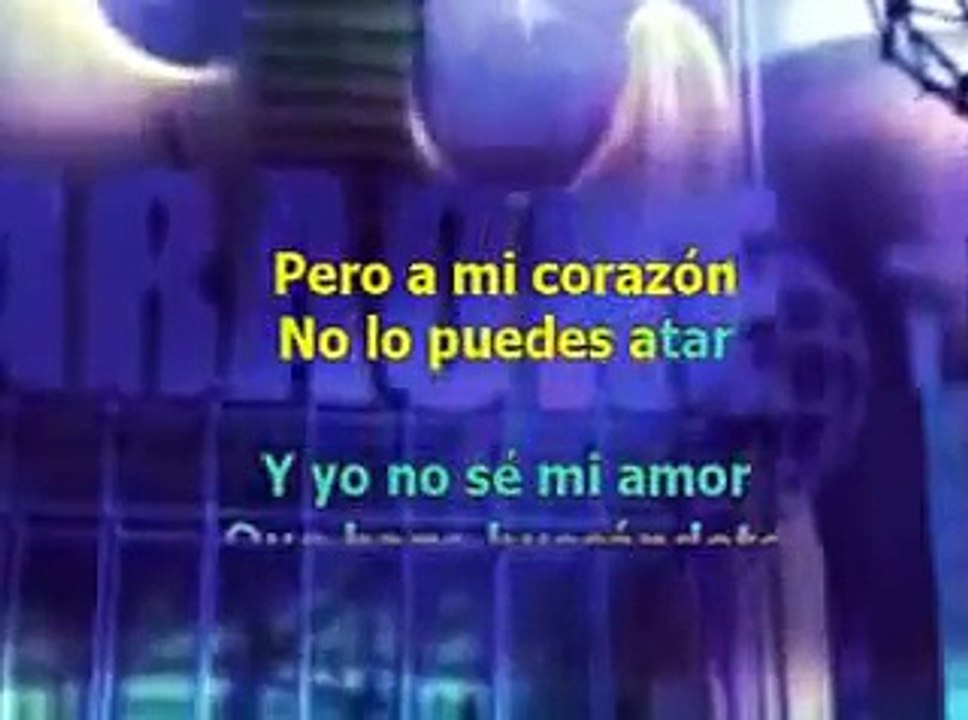 karaoke kalimba   no me quiero enamorar
