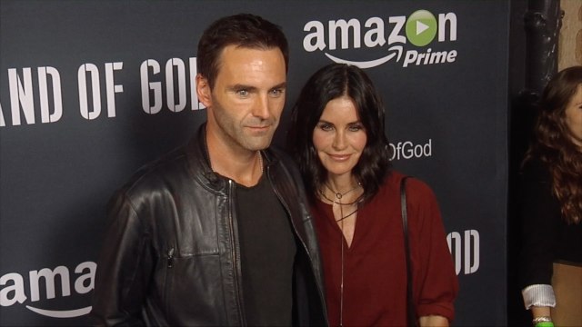 Courteney Cox & Johnny McDaid Hand of God Premiere Screening Red Carpet Arrivals