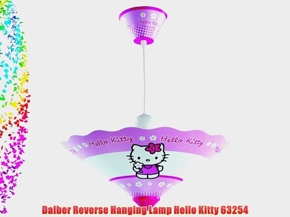 Dalber Reverse Hanging Lamp Hello Kitty 63254
