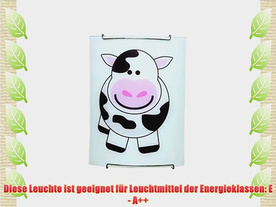 Kids Wandleuchte KUH EEK: E - A