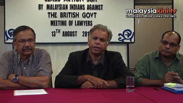 UK Hindraf lawyers on fact-finding-mission