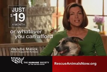 Wendie Malick Supports for Animals