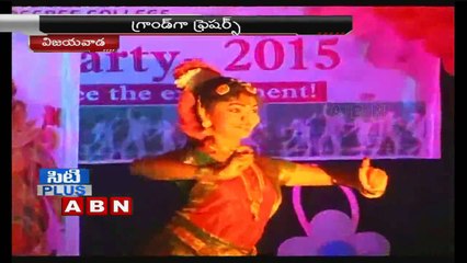 Nalanda Degree College Students fresher day in vijayawada (21-08-2015)