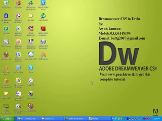 Dreamweaver Software Tutorial Video In Urdu-Hindi Part 11-15