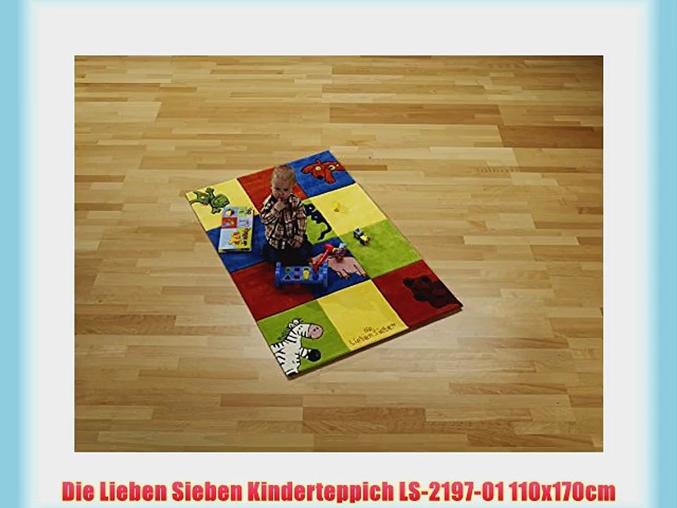 Die Lieben Sieben Kinderteppich LS-2197-01 110x170cm