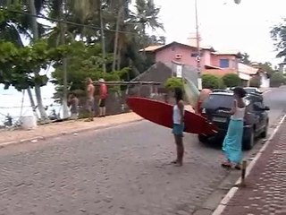 Surfing on Taiba Waves