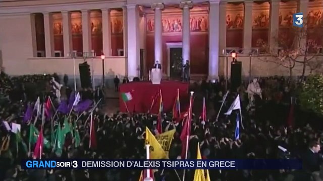 Grèce : Alexis Tsipras a démissionné