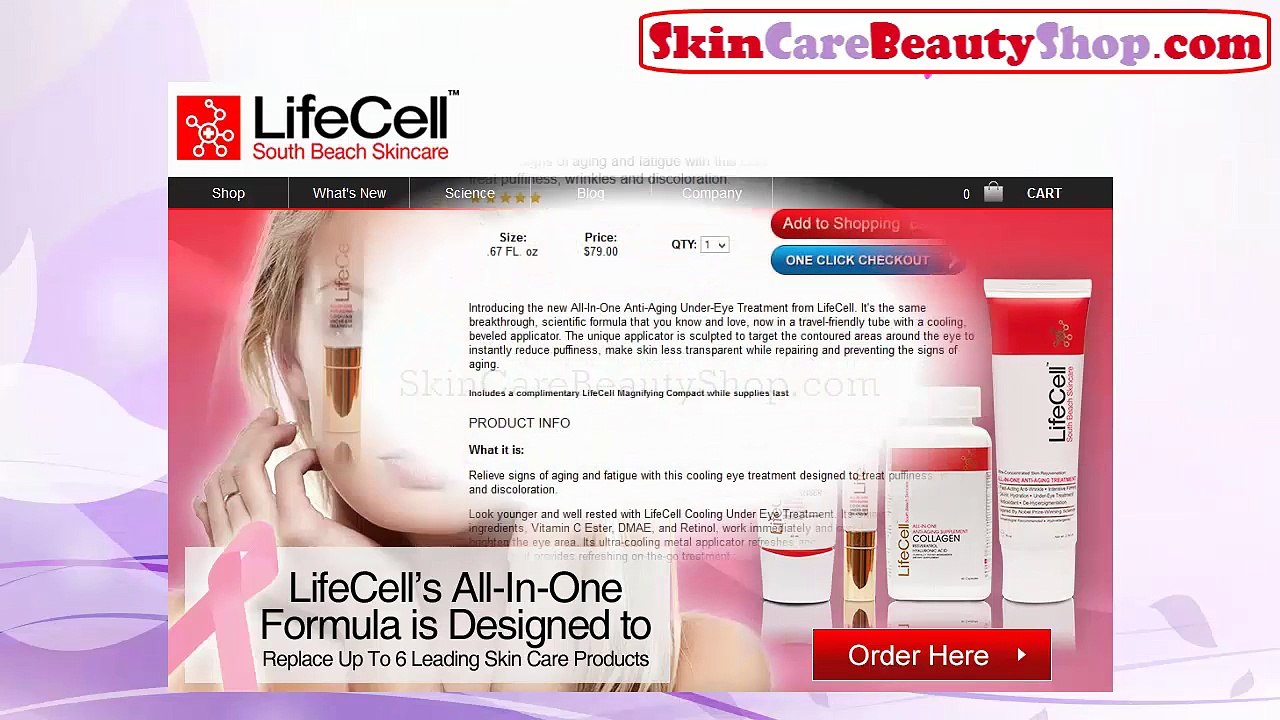 Lifecell Review  - For All In One Anti Aging Formula Use Lifecell Anti-aging Solution